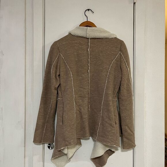 Double zero Sherpa lined cardigan sweater - Picture 8 of 10